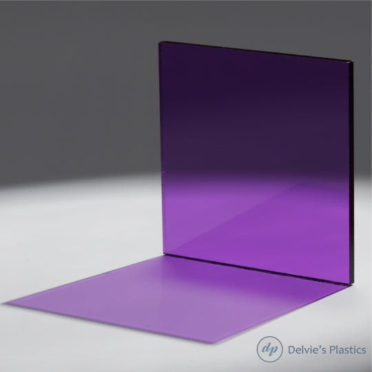 1020 Transparent Purple Acrylic Sheet