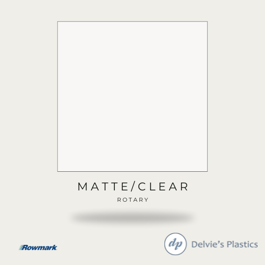 Rowmark Ultra Mattes Reverse Engravable | Rotary Two-Tone Acrylic Sheet