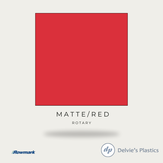 Rowmark Ultra Mattes Reverse Engravable | Rotary Two-Tone Acrylic Sheet