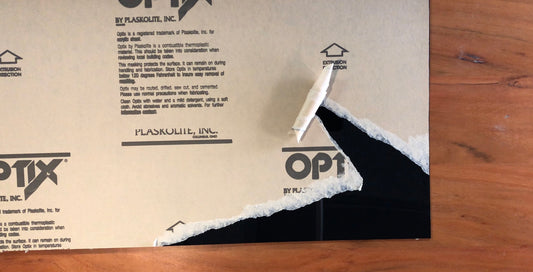 The Easy Way To Remove Paper Masking From Acrylic Sheet