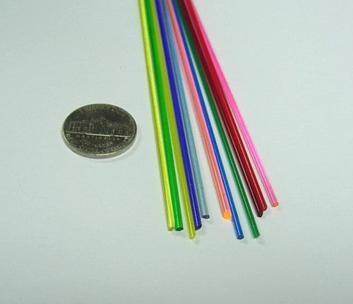 Color Extruded Acrylic Rod Assortment