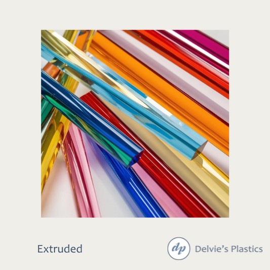 Color Extruded Acrylic Rod Assortment