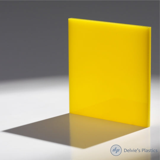 2037 Yellow Translucent Acrylic Sheet