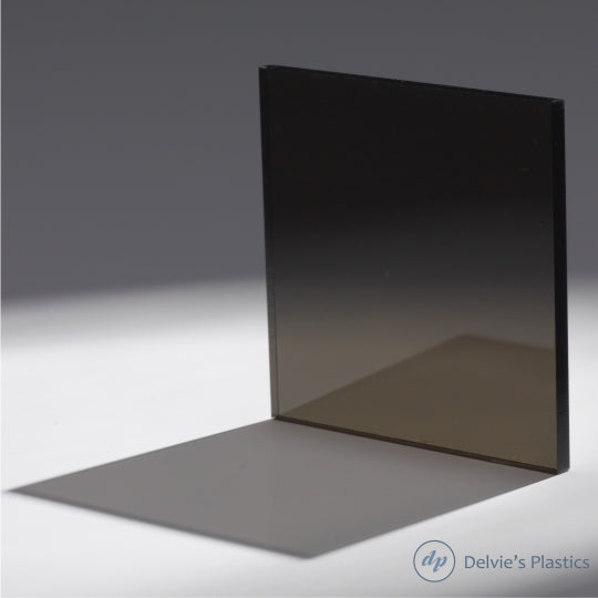 2074 Transparent Dark Gray Acrylic Sheet