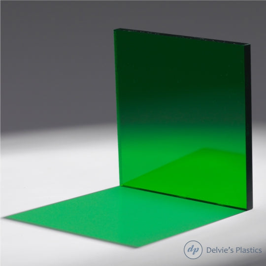 2092 Transparent Dark Green Acrylic Sheet