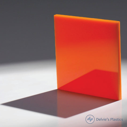 2119 Translucent Orange Acrylic Sheet