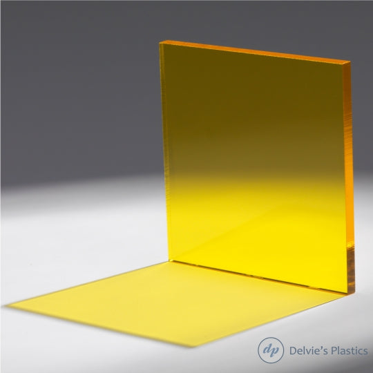 1/8" Transparent Cell Cast Plexiglass Sheet