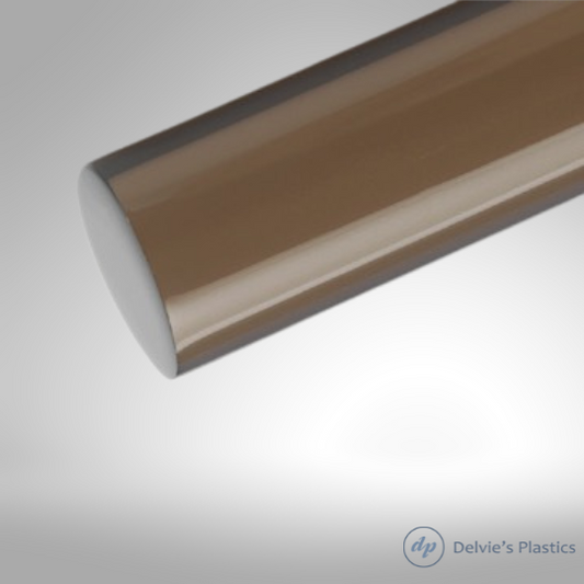 Transparent Neutral Colors | Cast Acrylic Rod
