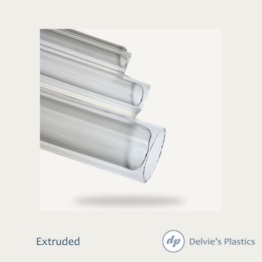 Clear Round Extruded Acrylic Tube