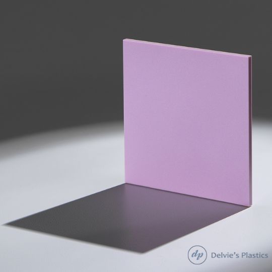 Dusty Lavender Pastel Cast Acrylic Sheet