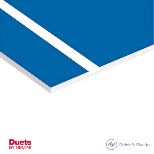 Duets Laserable Two-Tone Acrylic Sheet