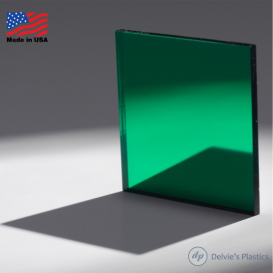 Green Mirror Acrylic Plexiglass Sheet