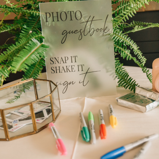 Photo Guest Book Sign