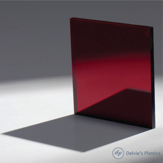 Red Mirror Acrylic Plexiglass Sheet