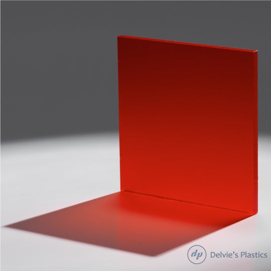 Soft Red Acrylic Sheet